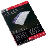 Folie laminare GBC HiSpeed, la cald, rapida, A4, 125 mic, 100 buc/set